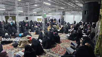 برگزاری مراسم اولین شب قدر در جوار گلزار مطهر شهدای آرامستان بهشت رضا(ع) مشهد