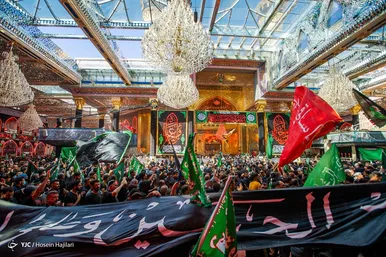 مراسم عزاداری ظهر عاشورا - کربلا معلی
