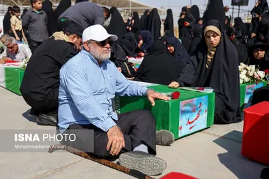 گزارش تصویری | ورود پیکرهای مطهر ۴۴ شهید تازه‌تفحص‌شده به کشور از مرز شلمچه (۱۳ مهر ۱۴۰۴)