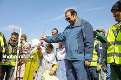 گزارش تصویری | مراسم هفته درختکاری در بوستان بهار مشهد (۱۱ اسفند ۱۴۰۳)
