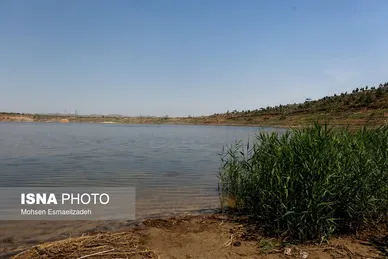 عکس‌هایی از دریاچه بزنگان در خراسان رضوی