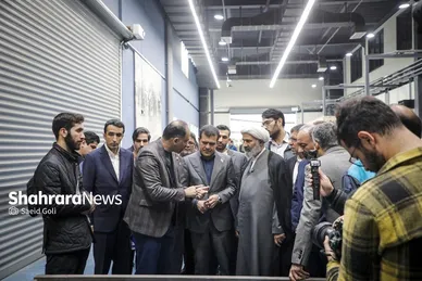 گزارش تصویری | بازدید معاون علمی رئیس‌جمهور از پارک علم و فناوری خراسان