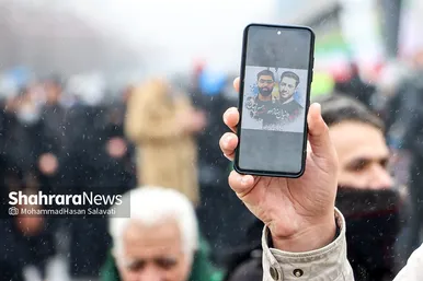 حضور باشکوه مردم مشهد در راهپیمایی ۲۲ بهمن -۳