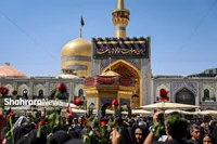 من آمدم به سوی حریمت، سلام شاه خراسان | روایت شهرآرانیوز از قیامت مشهدالرضا (ع) در روز شهادت ولی‌نعمت ایران + فیلم و تصاویر