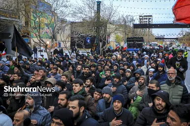 گزارش تصویری | دسته عزای علوی در مشهد