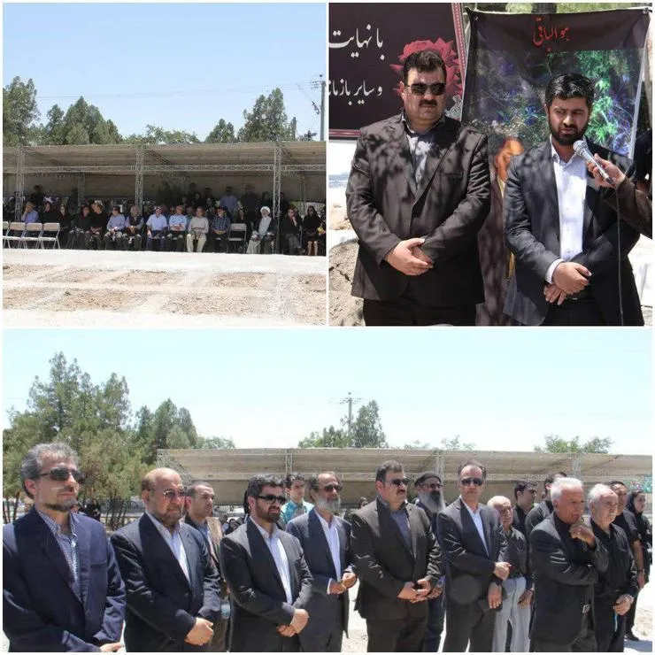 پیکر زنده یاد امیر برزگر خراسانی تشییع و به خاک سپرده شد