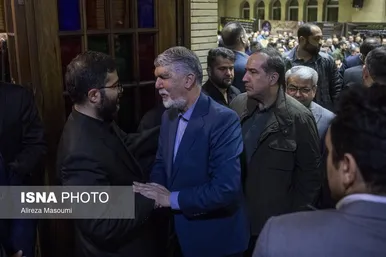 گزارش تصویری | مراسم یادبود درگذشتگان خانواده معاون رئیس‌جمهور