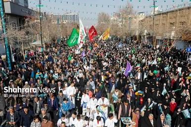 گزارش تصویری | اجتماع عظیم منتظران ظهور در مشهد (۲۶ بهمن ۱۴۰۳)