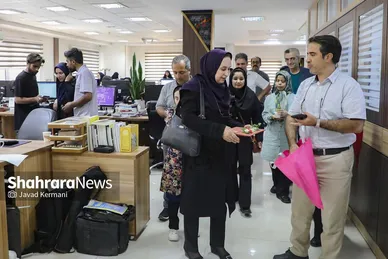 بازدید جمعی از مسئولین شهری مشهدمقدس از موسسه فرهنگی شهرآرا (۱۶ مرداد ۱۴۰۳)