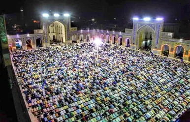 مسجد جامع هرات در ماه مبارک رمضان