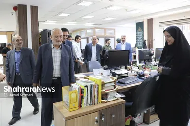 بازدید جمعی از مسئولین شهری مشهدمقدس از موسسه فرهنگی شهرآرا (۲) (۱۶ مرداد ۱۴۰۳)