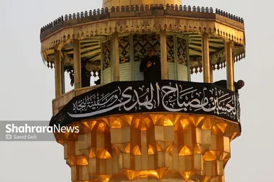 گزارش تصویری| آیین اذن عزای محرم در حرم مطهر رضوی (پنجشنبه ۵ تیر ۱۴۰۴)