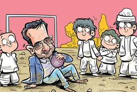 ال کلاسیکو در زمین خاکی &laquo;زهک&raquo; با وزیر ارتباطات