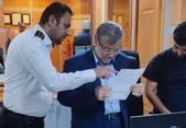 تقدیر شهردار مشهد از آتش‌نشانان در روز سخت مشهد + عکس