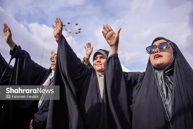 گزارش تصویری | اجتماع عظیم منتظران ظهور در مشهد ۱