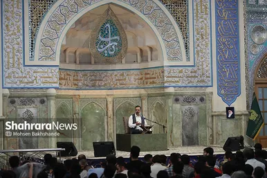 مراسم مناجات شب‌های ماه مبارک رمضان در حرم مطهر رضوی