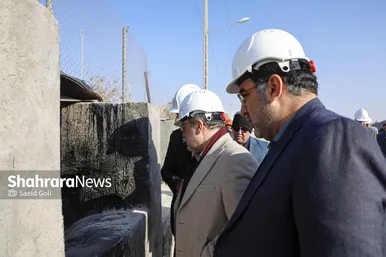 گزارش تصویری | بازدید شهردار مشهد از کارخانه‌های تولید آسفالت و بتن شهید مجیدی و پروژه احداث دوربرگردان غیرهم‌سطح شرقی ابوطالب