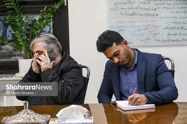 گزارش تصویری | نشست خبری معاون مالی و پشتیبانی شهرداری مشهد