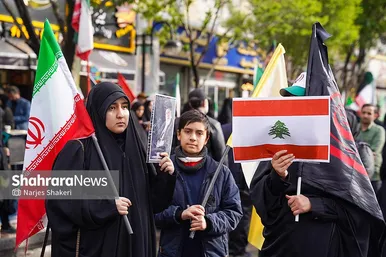 گزارش تصویری | مراسم چهلمین روز شهادت رهبر شهید انقلاب اسلامی در مشهد ۲