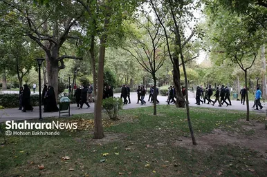 گزارش تصویری | همایش پیاده‌روی ویژه کارکنان شهرداری مشهد