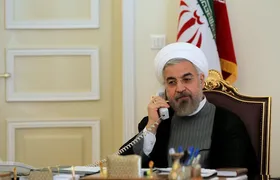 گفت&zwnj;وگوی روحانی با آنگلا مرکل درباره برجام