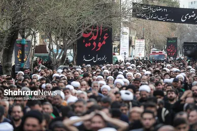 گزارش تصویری | دسته عزای علوی در مشهد