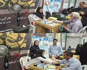 استقرار &laquo;ایستگاه سلامت و استقبال از زائر&raquo; مرکز بهداشت ثامن در راه&zwnj;آهن خراسان