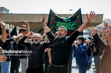 عزاداری روز شهادت امام رضا (ع) در حرم مطهر رضوی