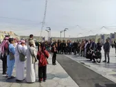 آیین سنتی «یوم الناصفه» با حضور کودکان عرب‌زبان در حرم امام‌رضا(ع) برگزار شد