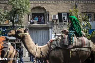 کاروان نمادین اسرای کربلا «بنی اسد»