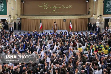 دیدار کارگران با رهبر معظم انقلاب