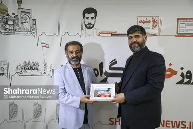 گزارش تصویری | بازدید مدیران استانی و شهری از موسسه فرهنگی شهرآرا به مناسبت روز خبرنگار - ۱