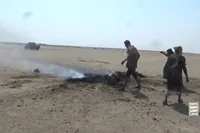 ویدئو | انهدام یک پهپاد عربستان توسط پدافند ارتش یمن (۵ مهر ۱۴۰۵)