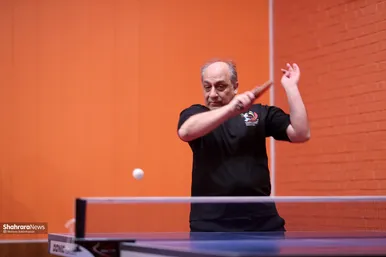 گزارش تصویری | مسابقات تنیس روی میز قهرمانی پیشکسوتان مشهد