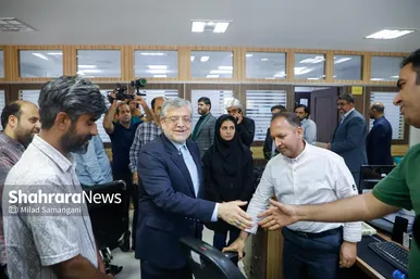 گزارش تصویری | بازدید محمدرضا قلندر شریف شهردار مشهد از موسسه فرهنگی شهرآرا