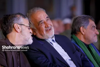 گزارش تصویری | آیین افتتاحیه بیست‌ودومین اجلاس بین‌المللی پیرغلامان حسینی در حرم مطهر رضوی
