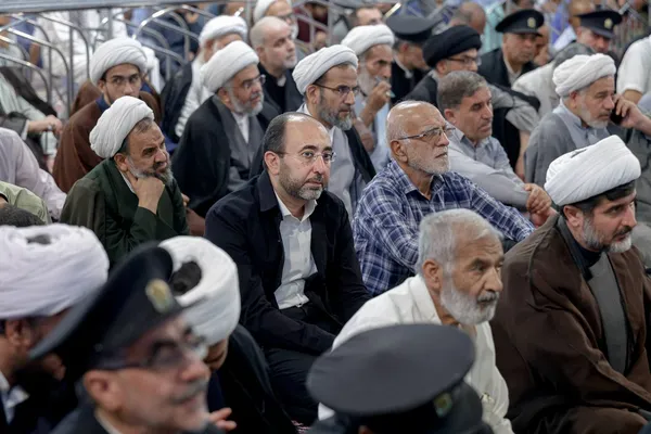 مراسم بزرگداشت آیت الله شبیری زنجانی (ره) در حرم مطهر رضوی برگزار شد + عکس