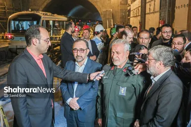 عملیات «تست‌گرم» بخش اول خط سوم قطار شهری مشهد