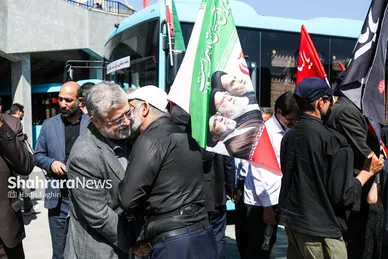 گزارش تصویری |رونمایی از ۲۵ دستگاه اتوبوس جدید و بازسازی شده سازمان اتوبوسرانی مشهد