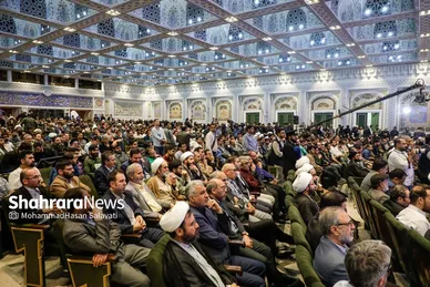 گزارش تصویری | اختتامیه ششمین کنگره جهانی حضرت رضا(ع) با حضور رئیس‌جمهور در مشهد