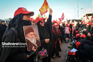 گزارش تصویری | موکب فرهنگی شهرداری مشهد در نجف اشرف و مسیر پیاده روی زائران اربعین (۸ مرداد ۱۴۰۵)