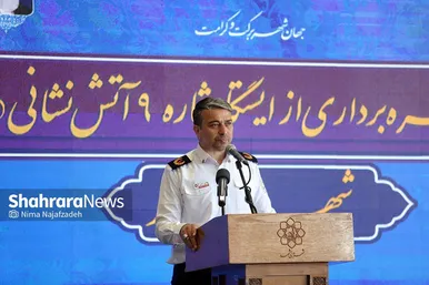 رژه ناوگان خودرویی آتش نشانی مشهد
