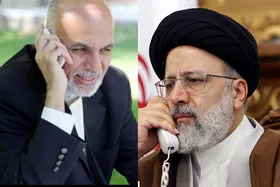 اشرف غنی در تماس با حجت&zwnj;الاسلام رئیسی پیروزی وی را تبریک گفت