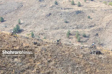 گزارش تصویری | لیگ دوچرخه سواری کوهستان کشور به میزبانی مشهد