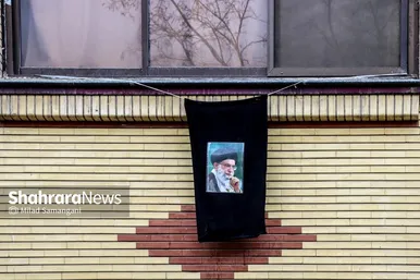 گزارش تصویری | نقش تصویر رهبر شهید انقلاب در کوچه‌های شهر