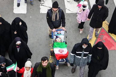 راهپیمایی 22 بهمن در مشهد 3
