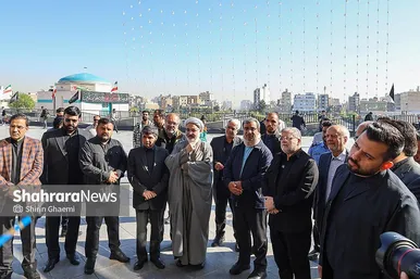 گزارش تصویری |  بازدید استاندار خراسان رضوی از پایانه مسافربری امام رضا (ع)، پروژه ایوان سلام و راه‌آهن مشهد
