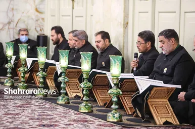 آیین جاروکشی حرم مطهر رضوی