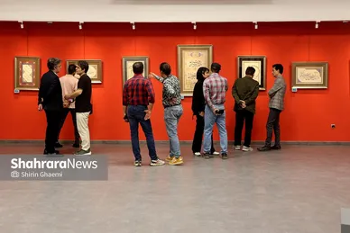 گزارش تصویری | نمایشگاه خوشنویسی «ژرفای نگاه»