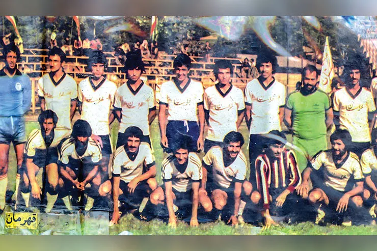 قاب خاطره | منتخب خراسان ۵۷ در گیلان